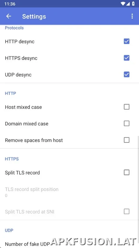 ByeByeDPI скриншот 5